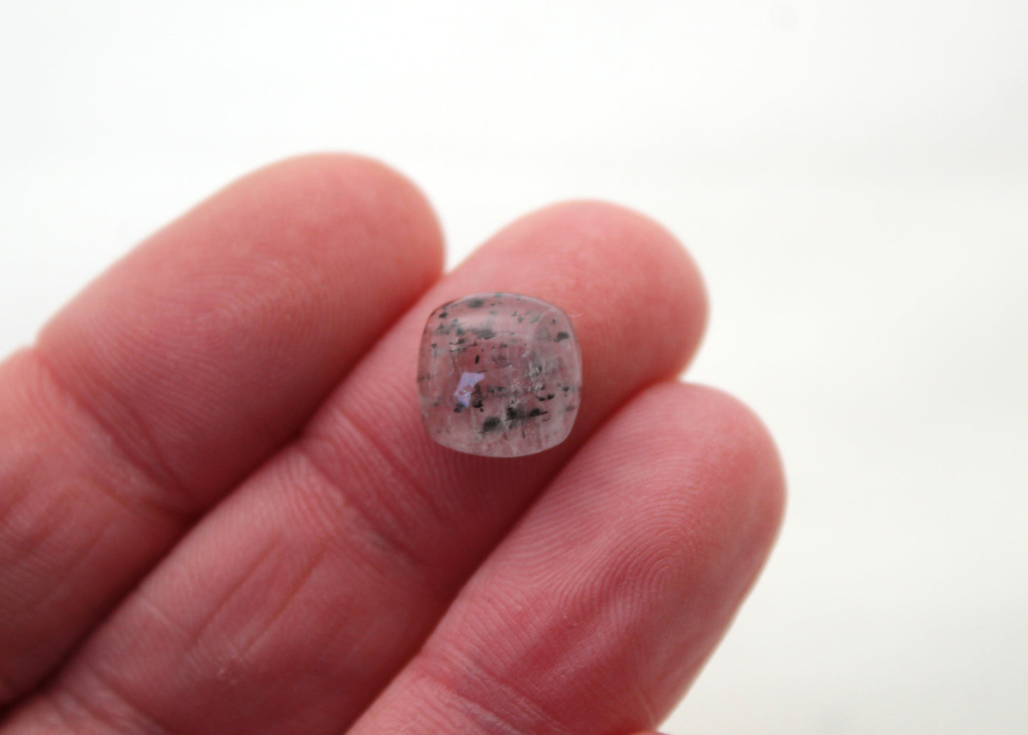 ONE Super 7 cushion square Cabochon Gemstone 10 MM - LAST ONE