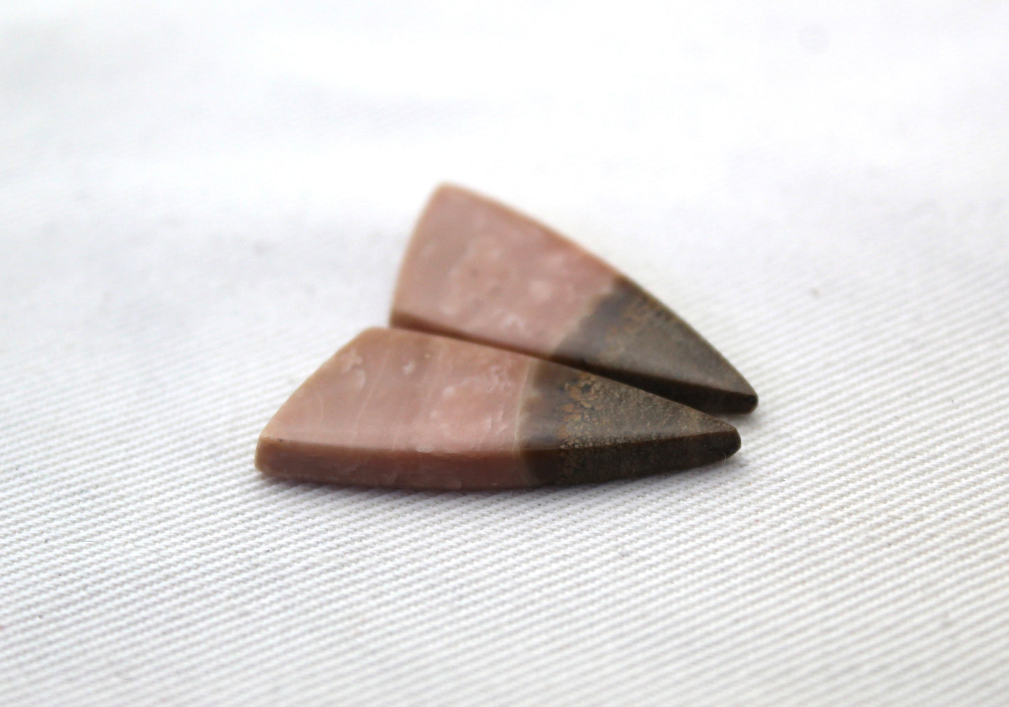 Indonesian Sunset Jasper Pair Cabochons Gemstone natural