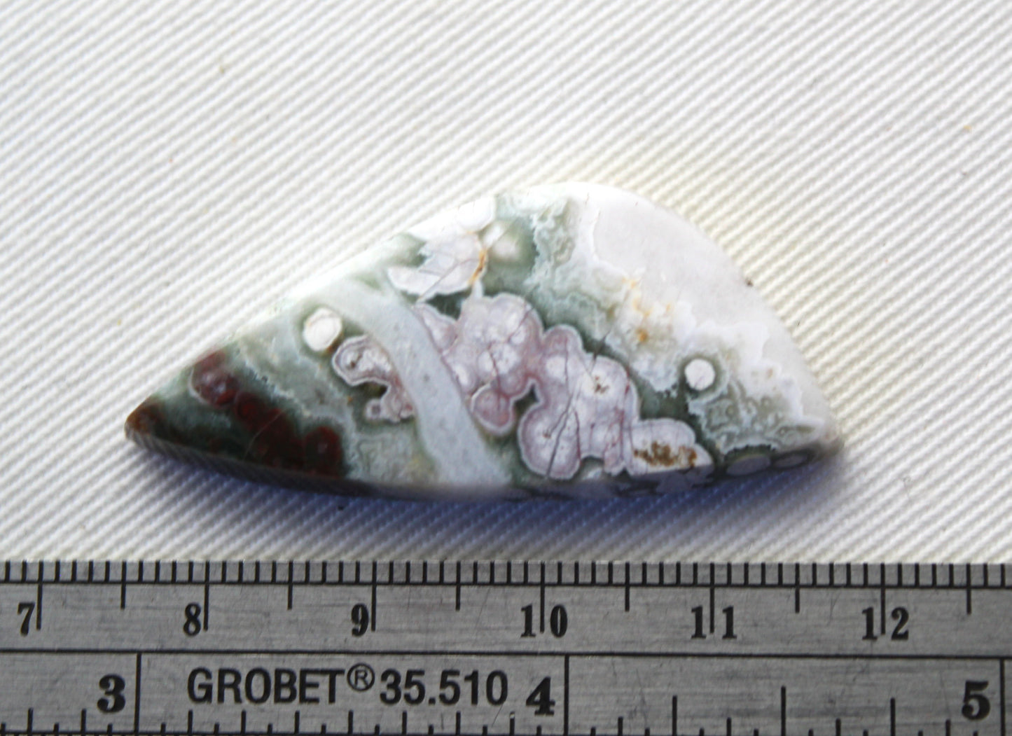 NICE River Jasper Cabochon Gemstone lilac green