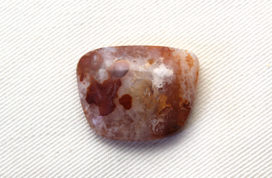 Natural Agate Cabochon Gemstone orange