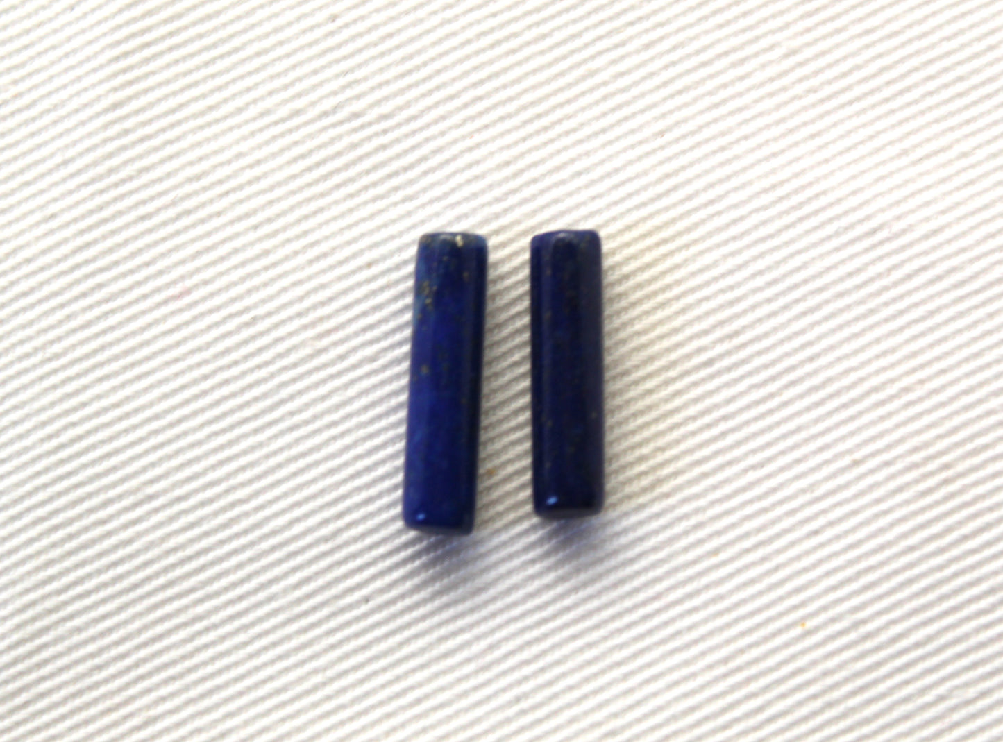 THREE Lapis Lazuli cabochons Gemstones long
