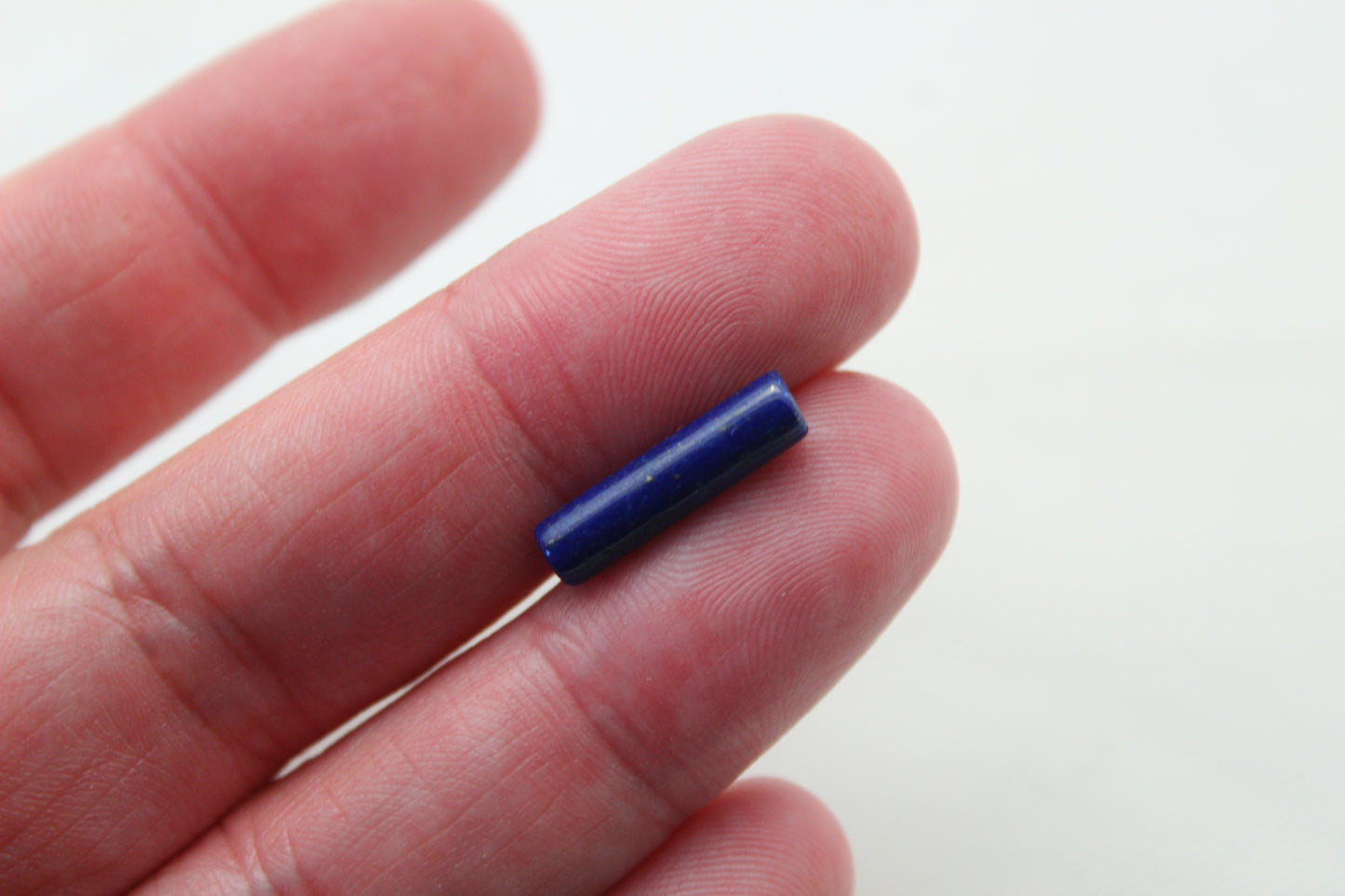 THREE Lapis Lazuli cabochons Gemstones long