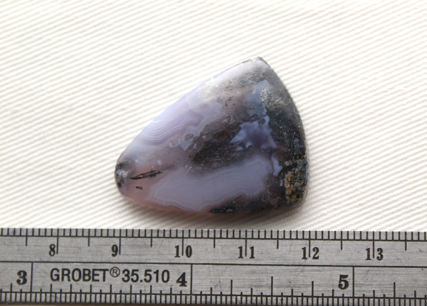 Purple Moss Agate Cabochon