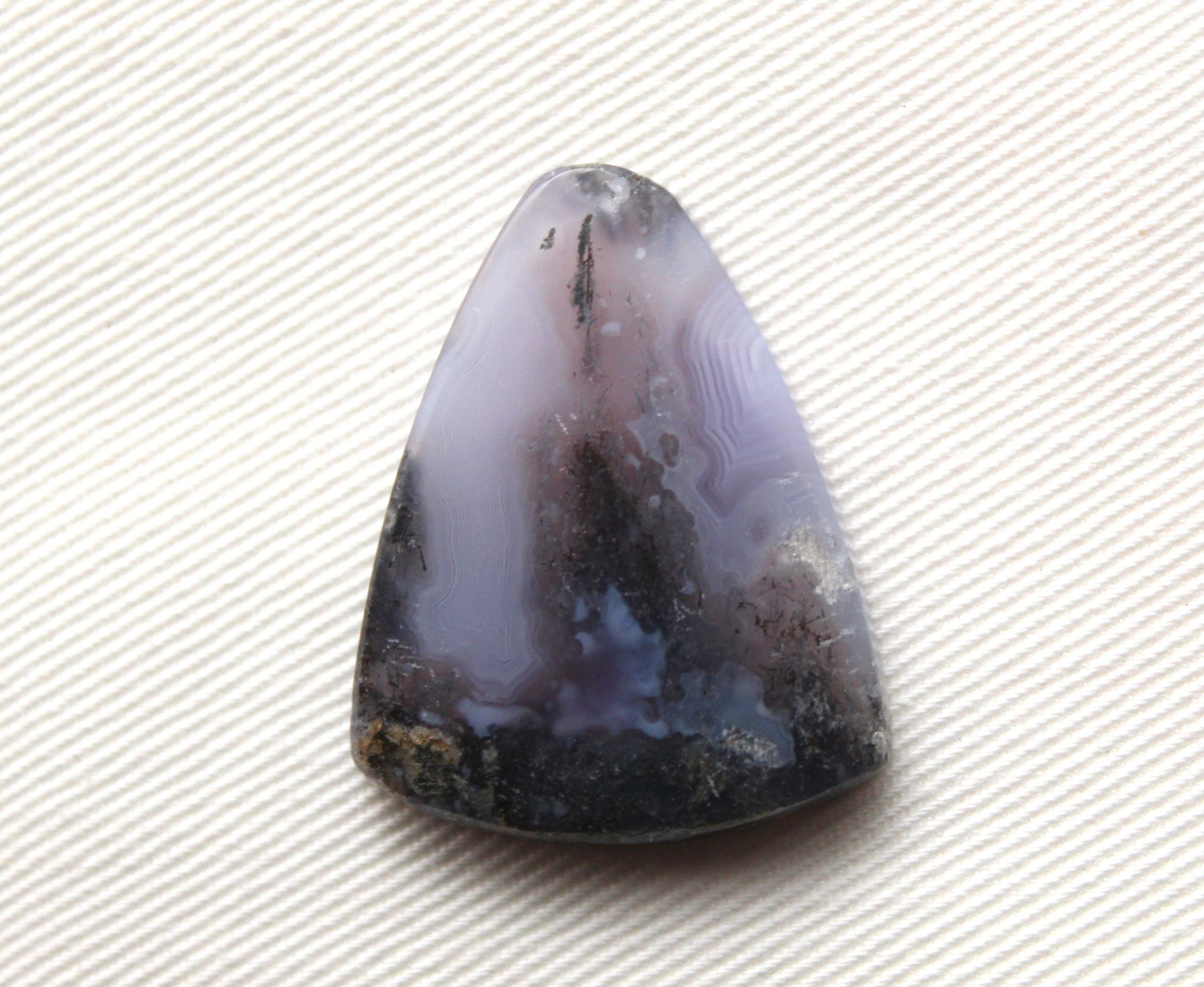 Purple Moss Agate Cabochon