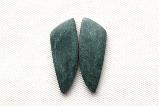 Wonosobo Jasper Cabochons Pair Gemstone
