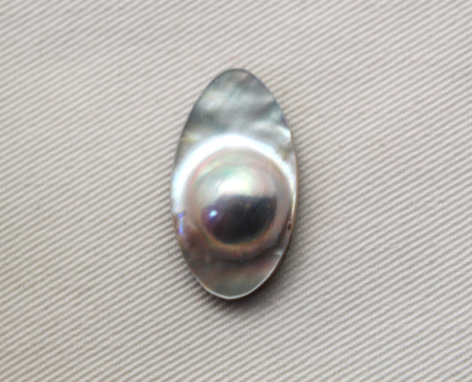 Une Perle de Tahiti Semi Ronde 11MM NON PERCEE