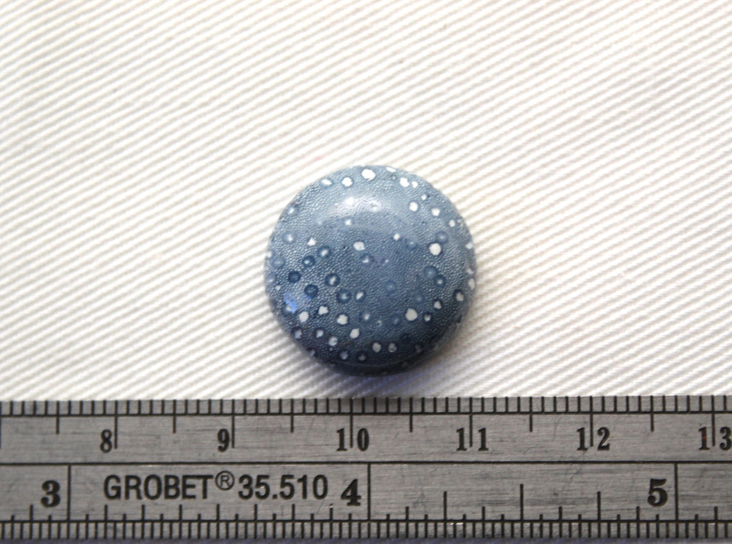 Blue Sponge Coral Gemstone round 18MM