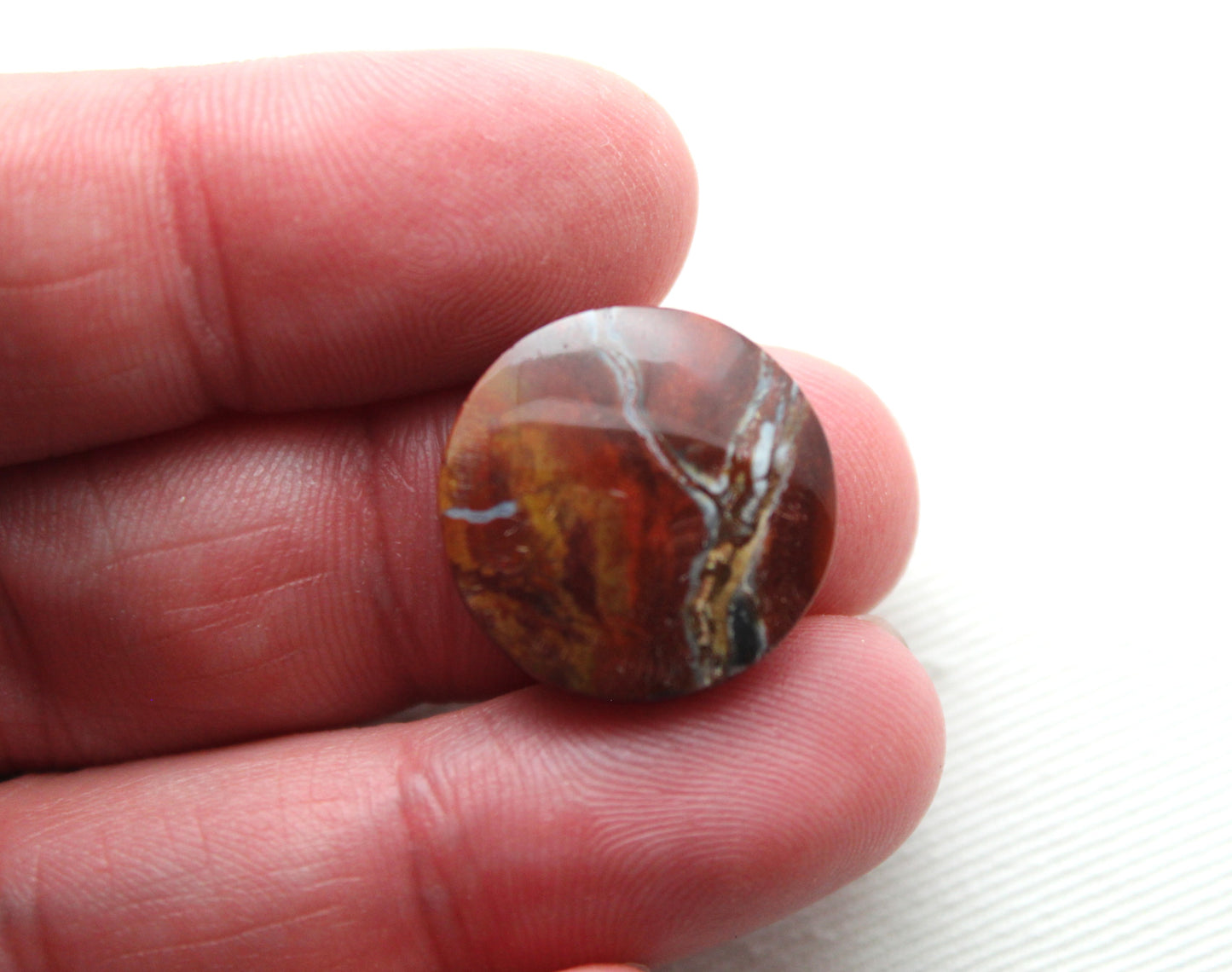 Agates Cabochons Gemstone mutlcolors round 18MM