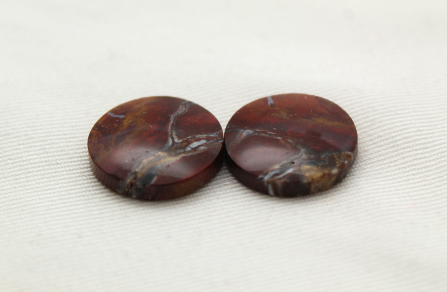 Agates Cabochons Gemstone mutlcolors round 18MM