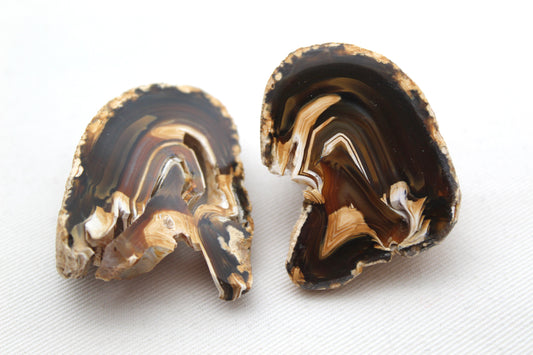 Indonesian Agate nodule polished