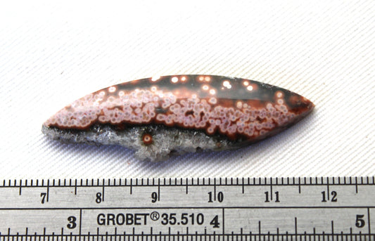 River Jasper Cabochon Gemstone jaune blanc vert