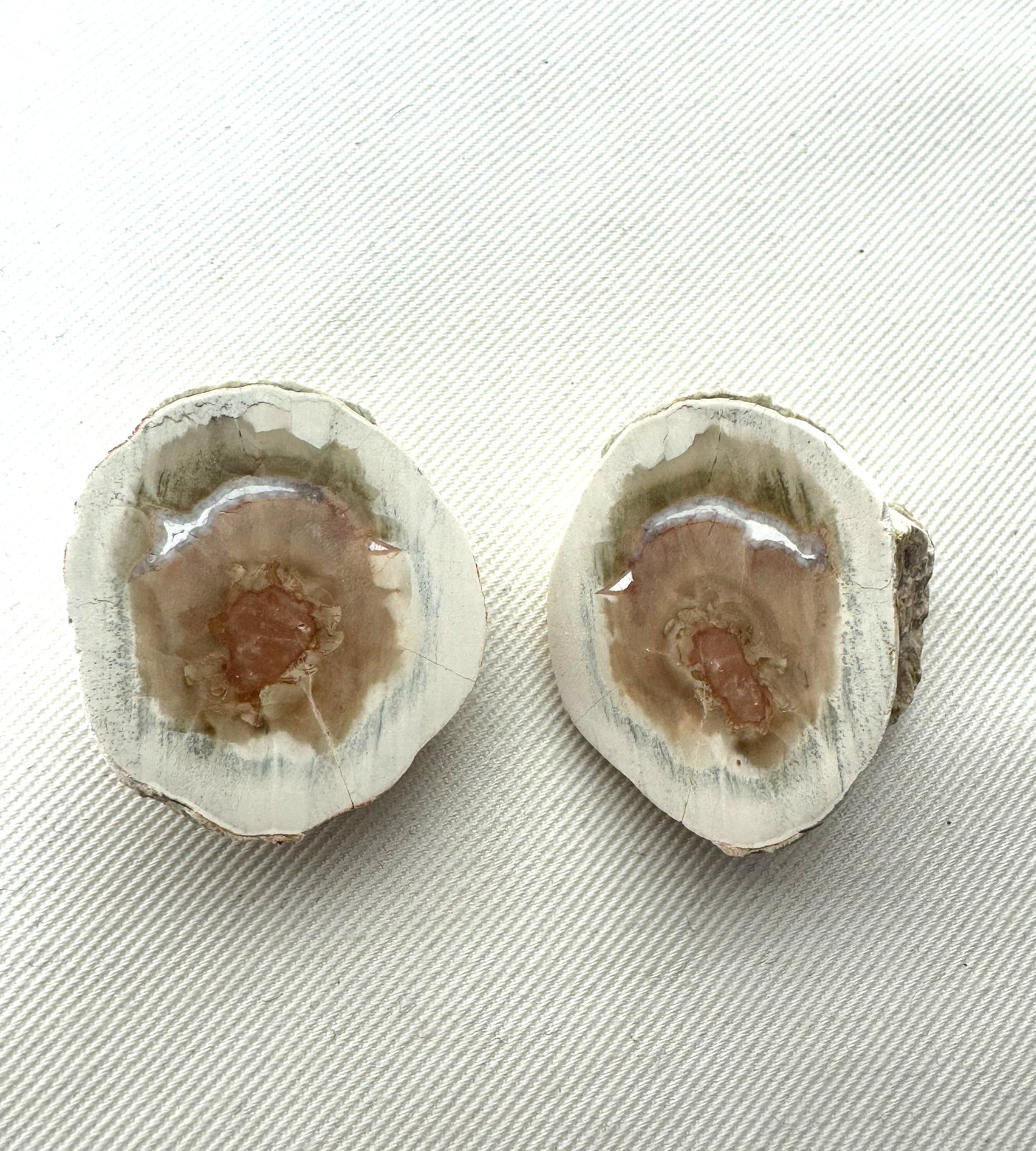 Natural Quartz Agate Chunk Mont Lyall Canada polished