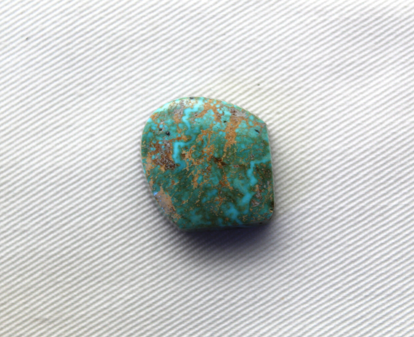 Blue Gem Turquoise Cabochon Gemstone blue beige