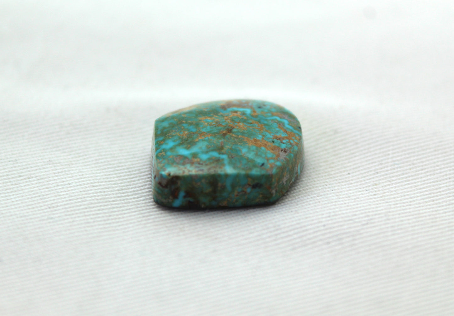 Blue Gem Turquoise Cabochon Gemstone blue beige