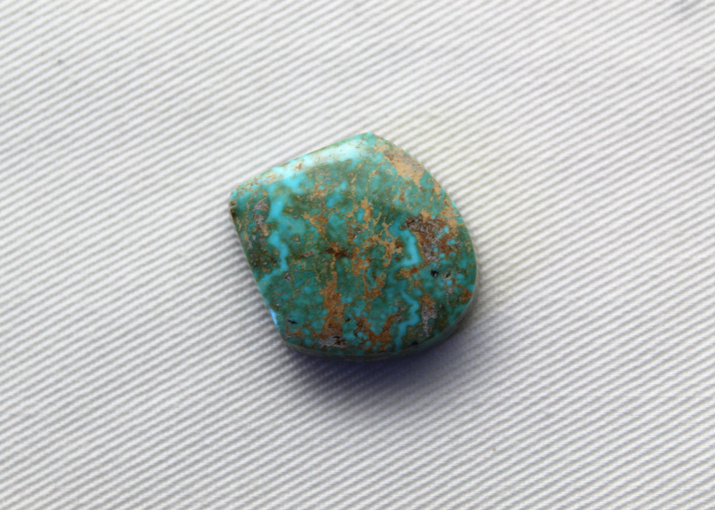 Blue Gem Turquoise Cabochon Gemstone blue beige
