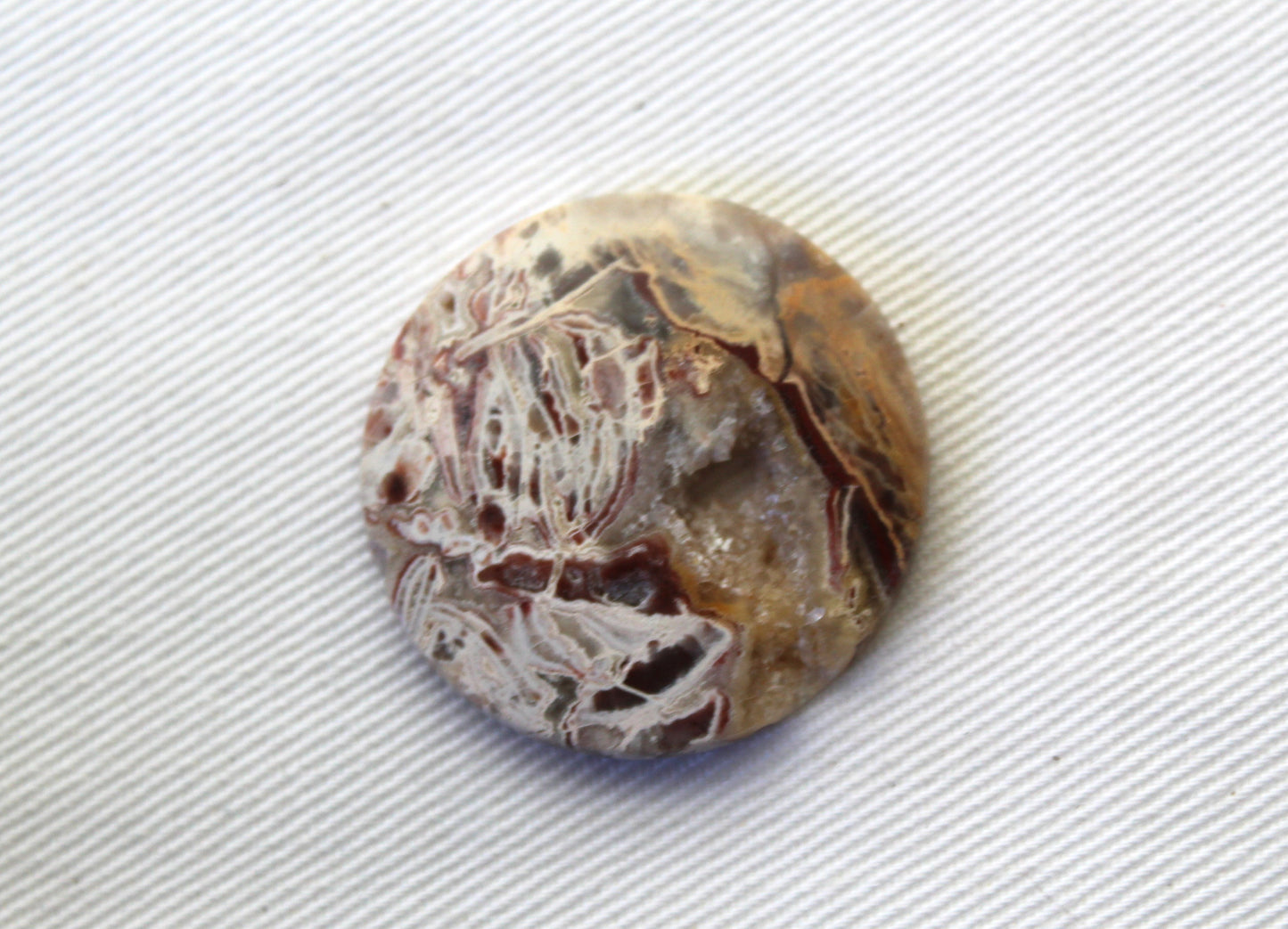 Indonesian Spider Agate Cabochon Gemstone round 28MM