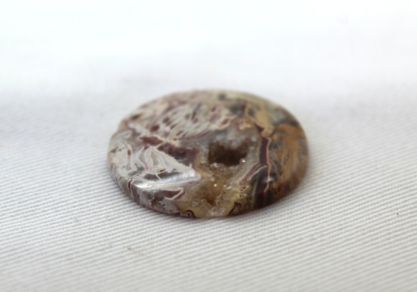 Indonesian Spider Agate Cabochon Gemstone round 28MM