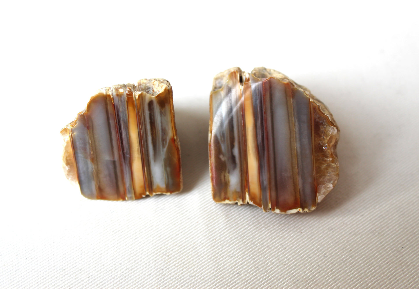 Small Indonesian Waterline Agate nodule polished