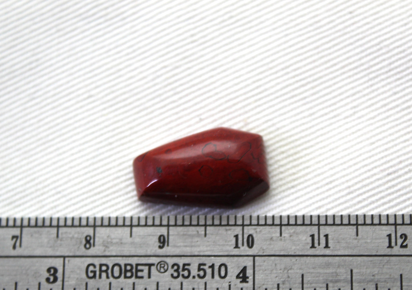 Small Jasper Cabochon Gemstone red