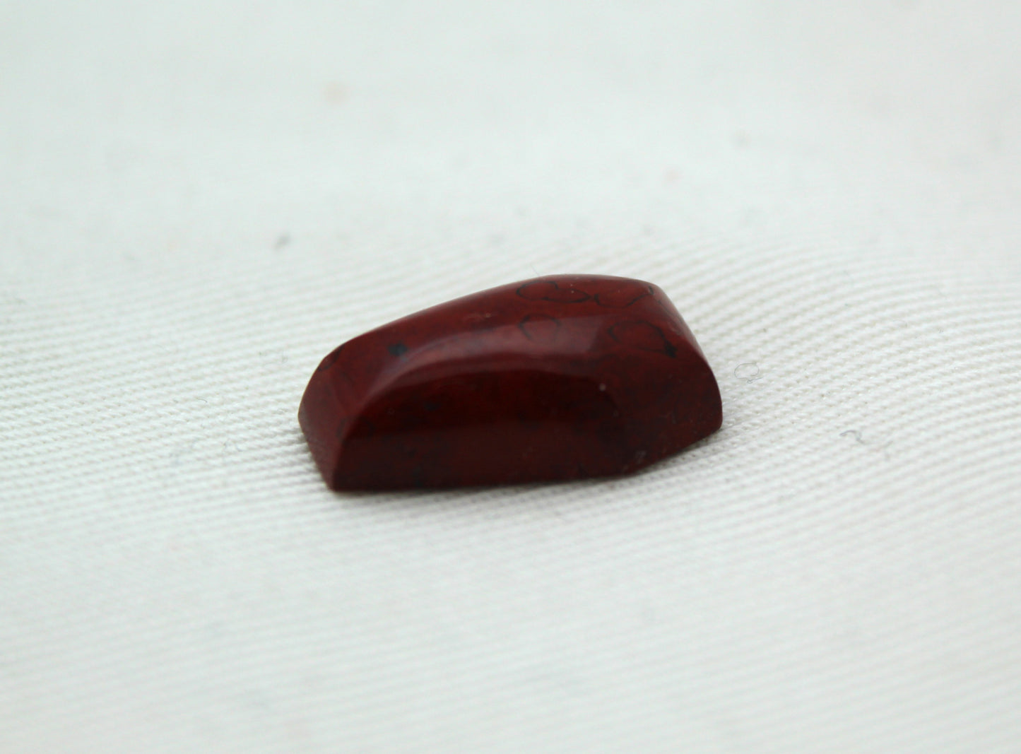 Small Jasper Cabochon Gemstone red