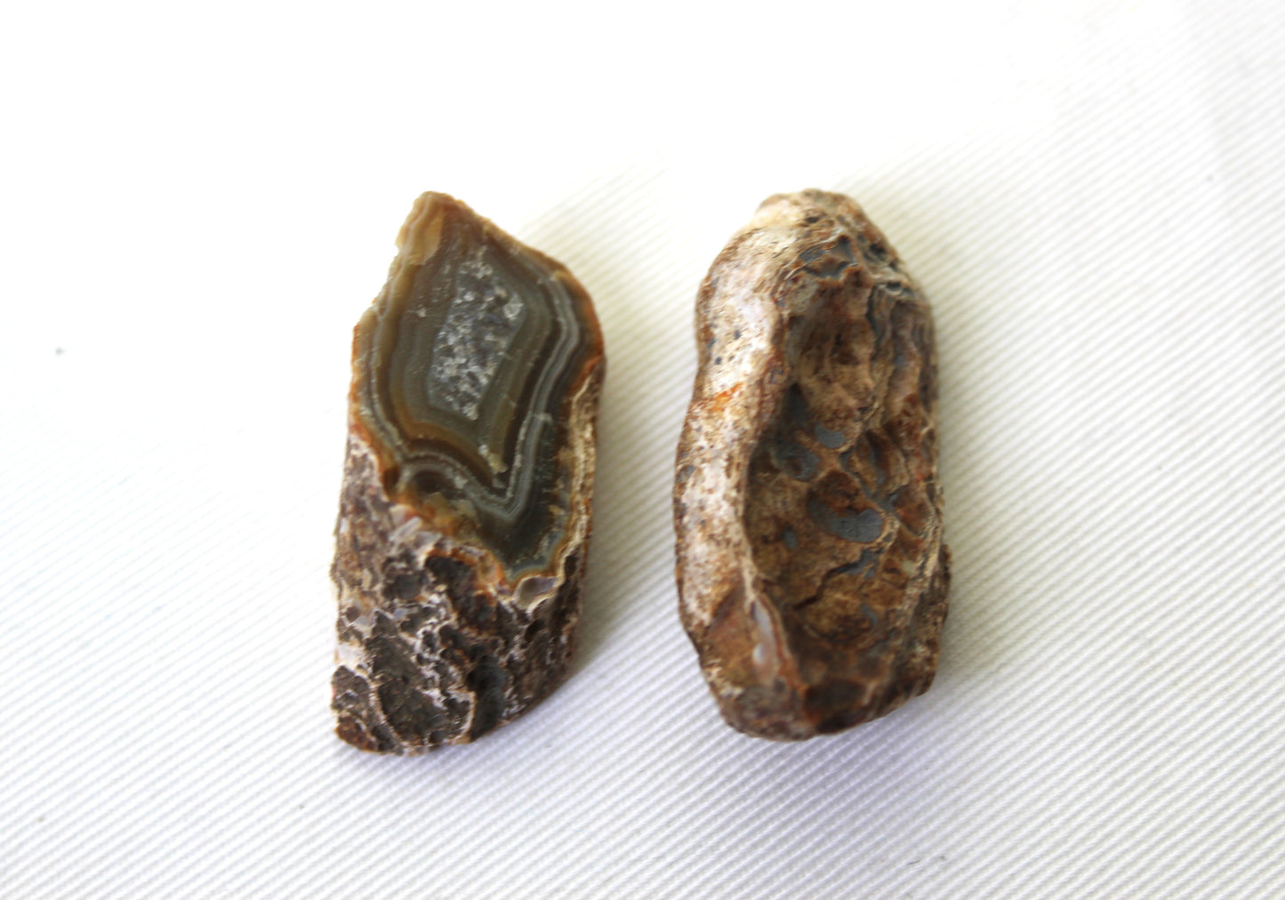 Indonesian banded Agate Small nodule polished&nbsp;