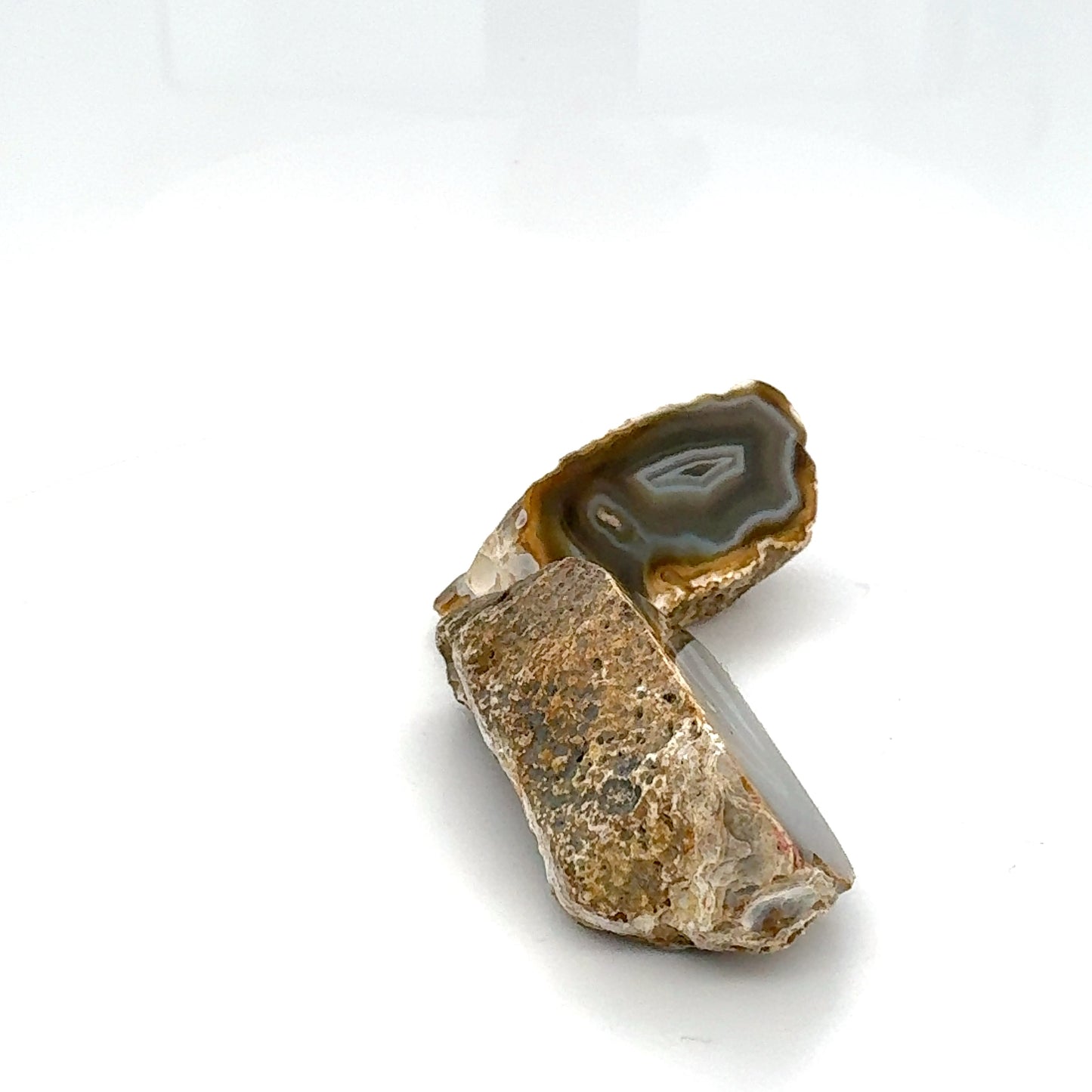 Indonesian banded Agate Small nodule polished&nbsp;