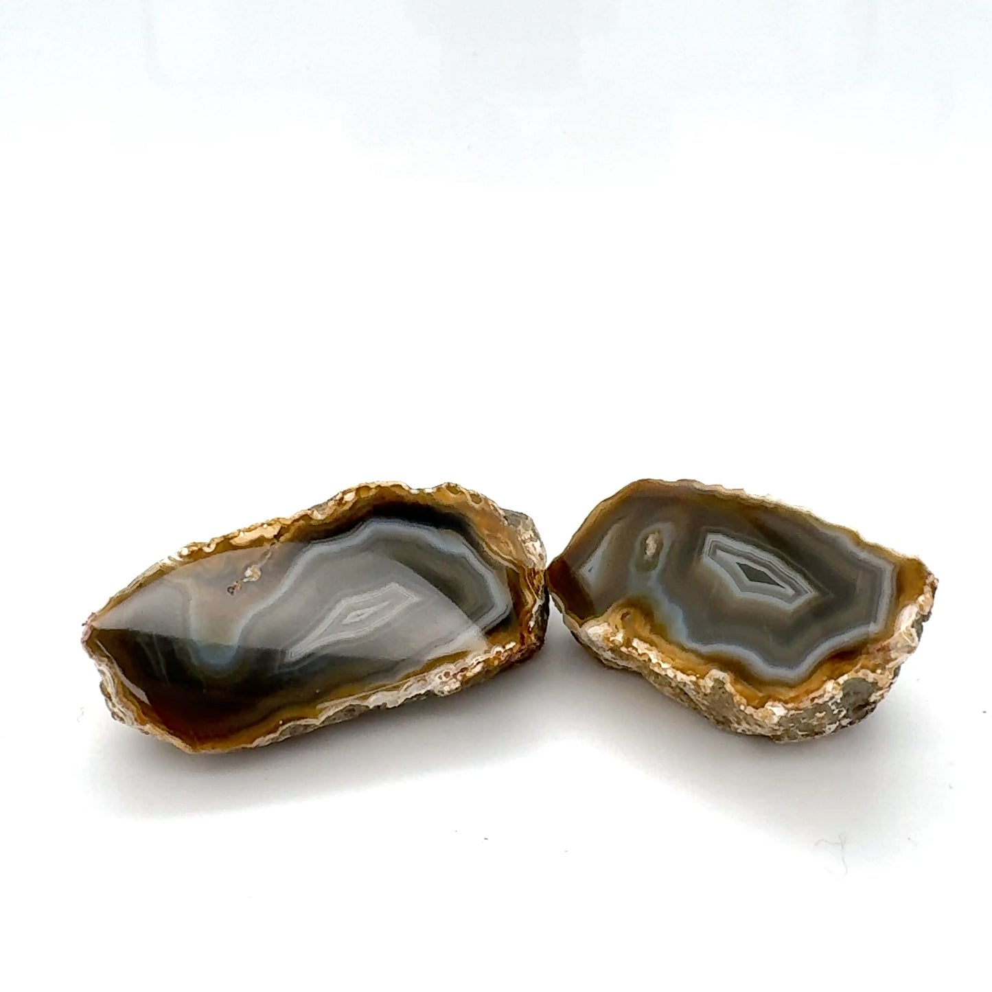 Indonesian banded Agate Small nodule polished&nbsp;