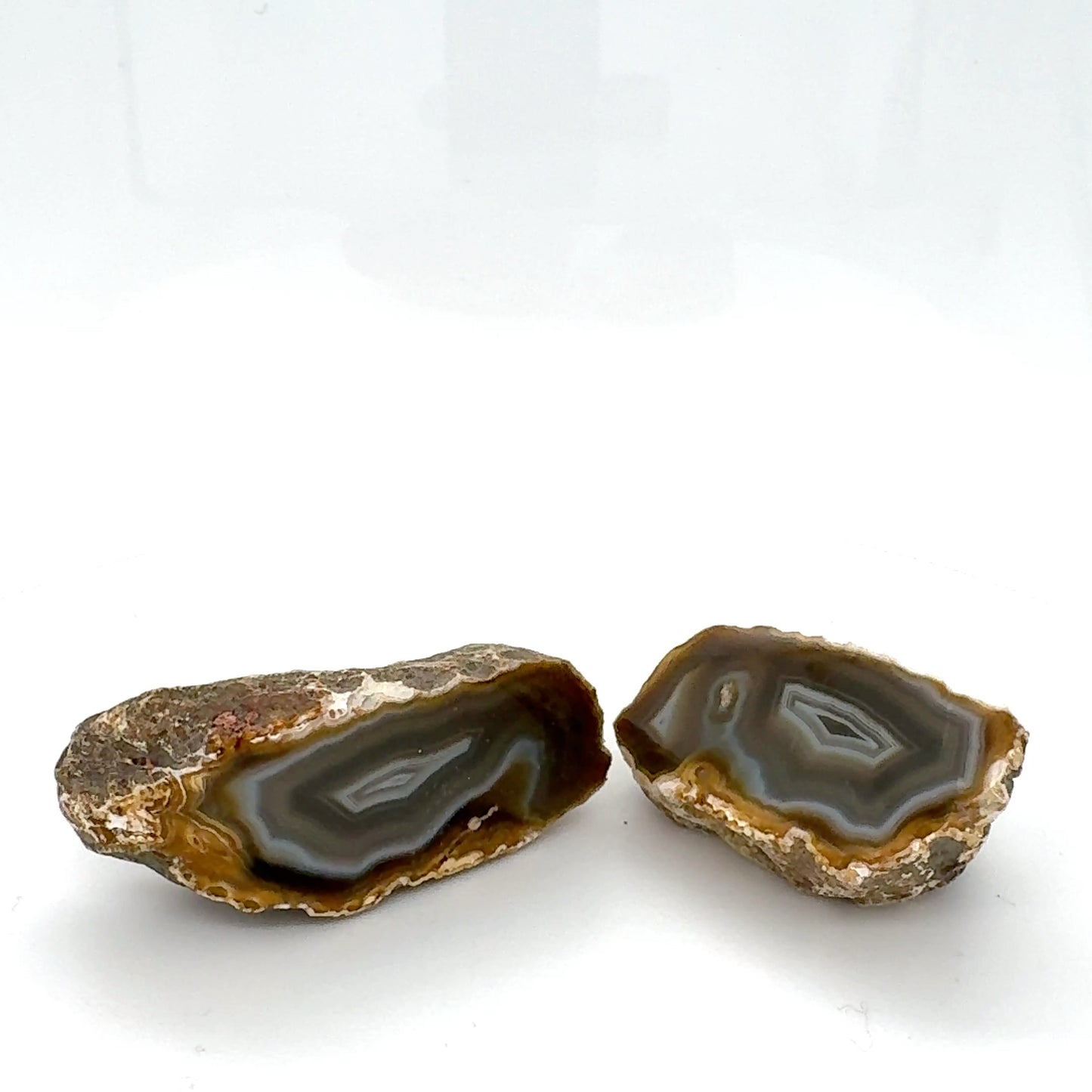 Indonesian banded Agate Small nodule polished&nbsp;