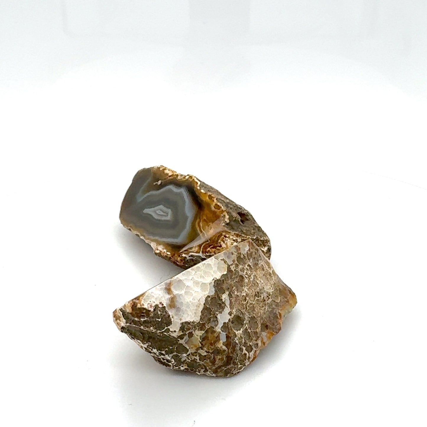 Indonesian banded Agate Small nodule polished&nbsp;