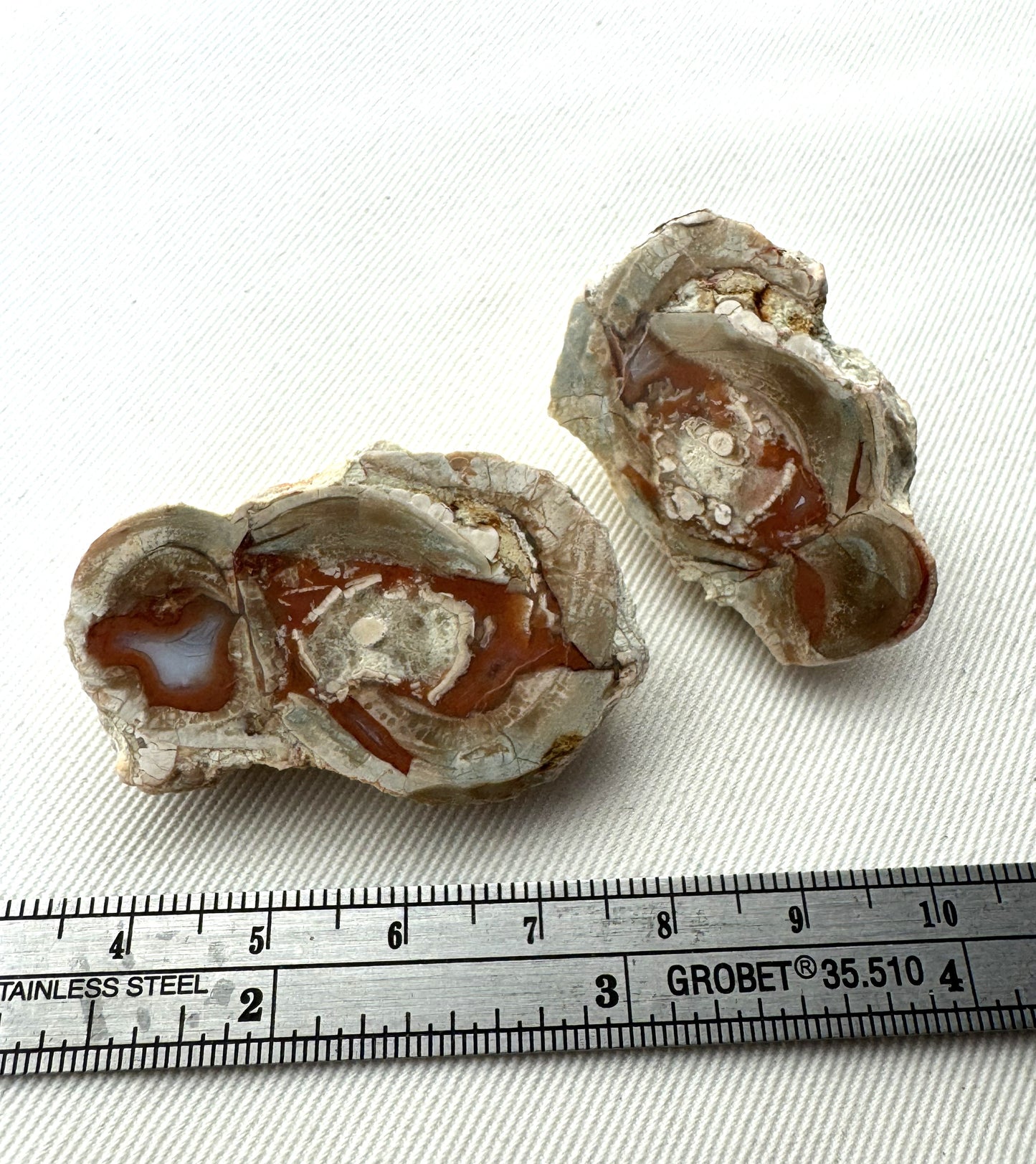 Natural Quartz Agate Chunk Mont Lyall Canada polished