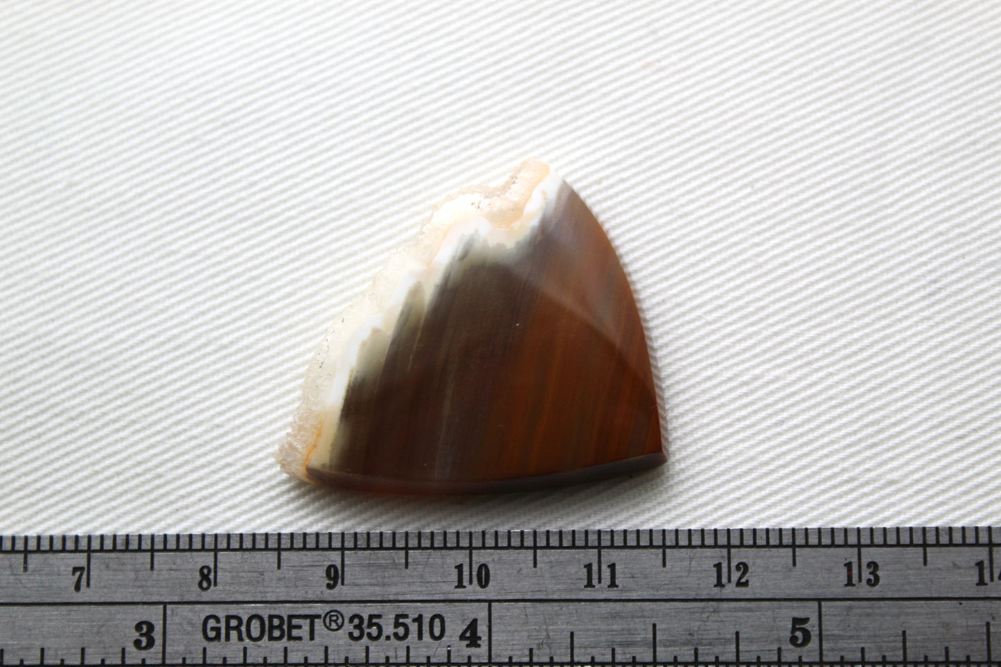 Indonesian Blue Agate Cabochon Gemstone druzy edge