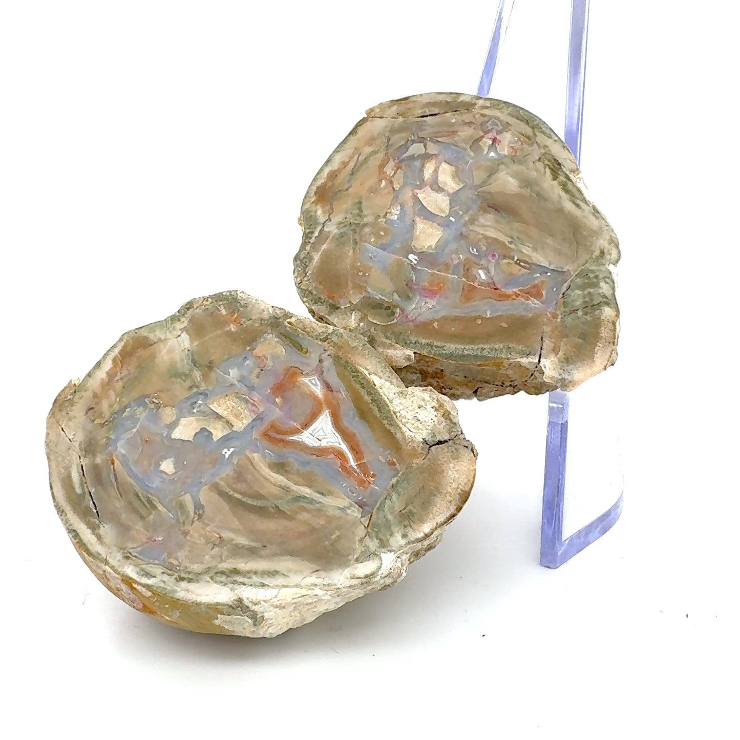 Natural Quartz Agate Chunk Mont Lyall Canada polished