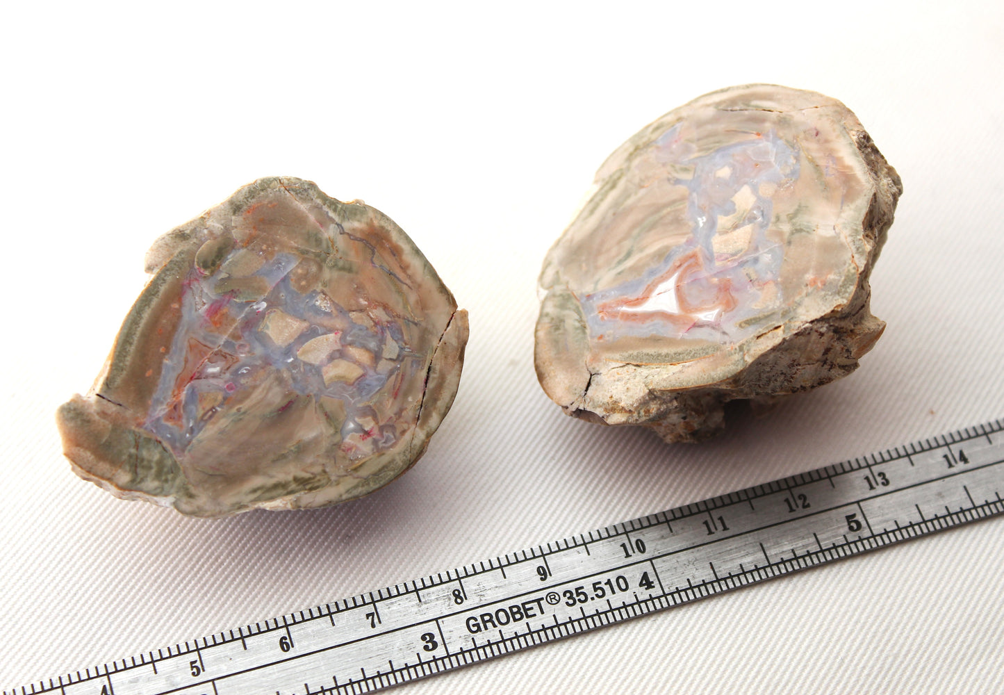 Natural Quartz Agate Chunk Mont Lyall Canada polished