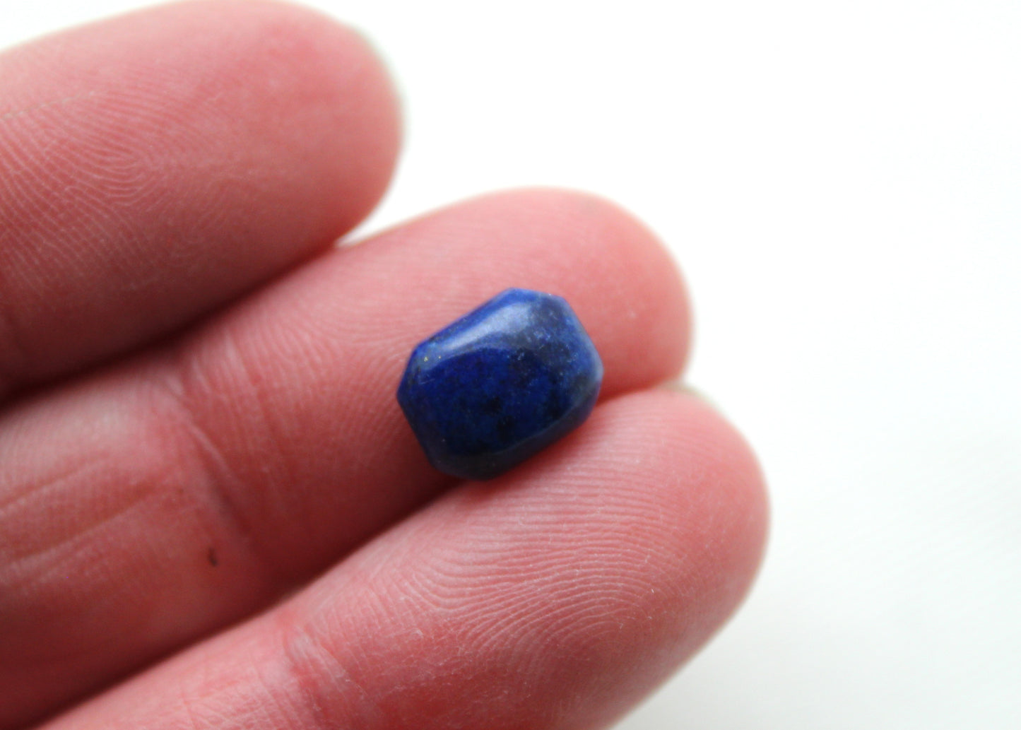 TWO Lapis lazuli Cabochon Blue Gemstones 8X10MM