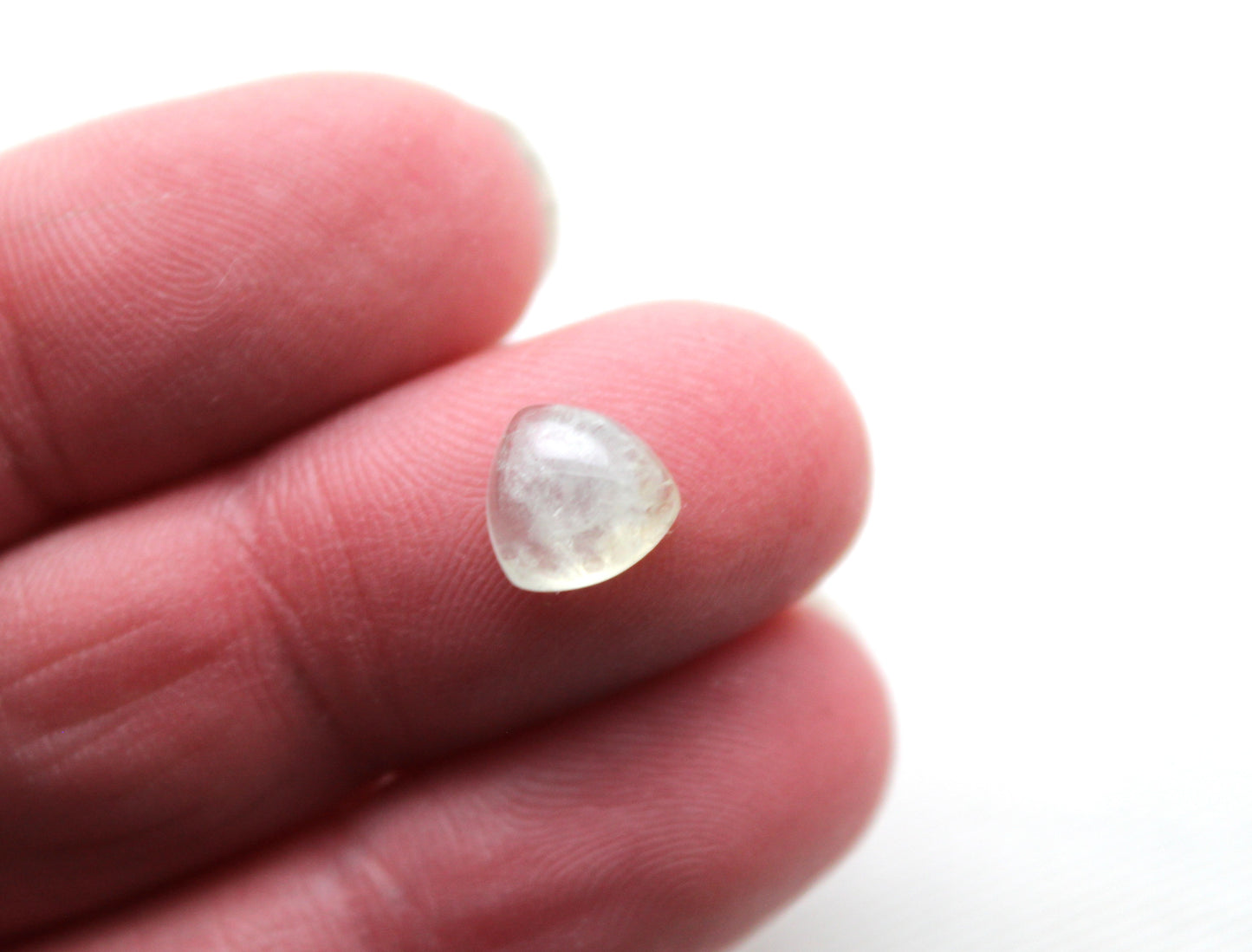 DEUX cabochons de prehnite Gemstones Ovale 8x10MM