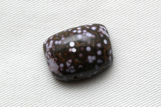 Arda Jasper Cabochon freeform cushion high dome
