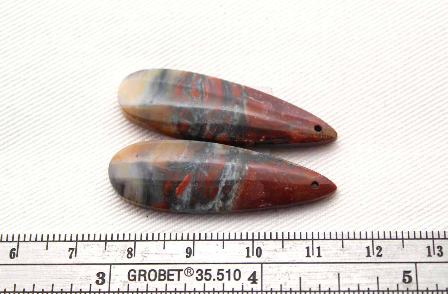 Agates Cabochons Gemstone mutlcolors round 18MM (Copie)