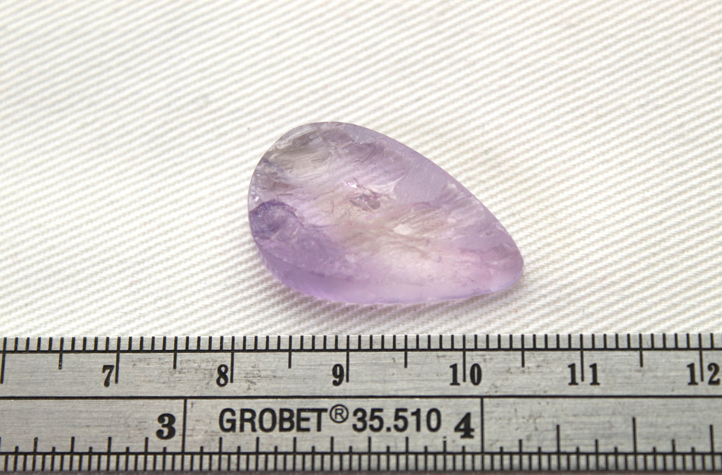 Surface Amethyst Cabochon Gemstone purple teardrop