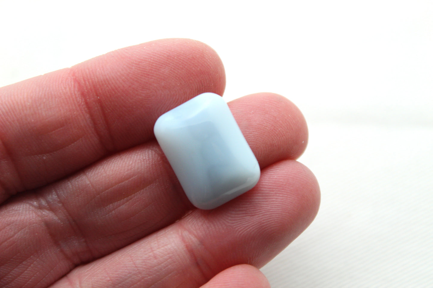 Blue Opal Cabochon Gemstone rectangle 13X18MM