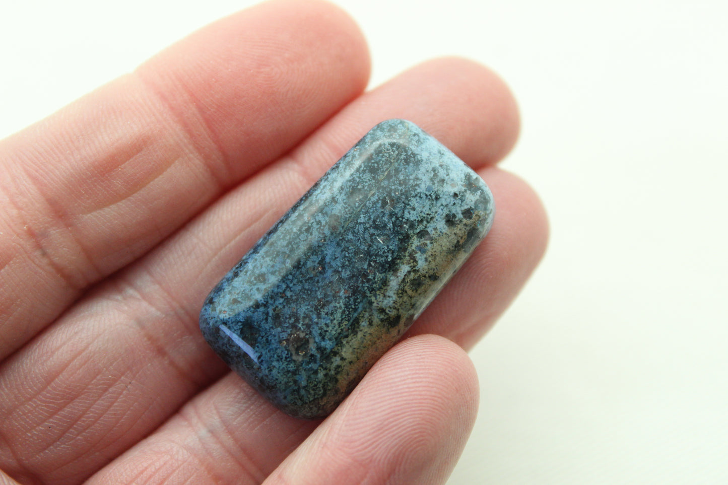 One Durmortierite Cabochons Blue Gemstone freeform