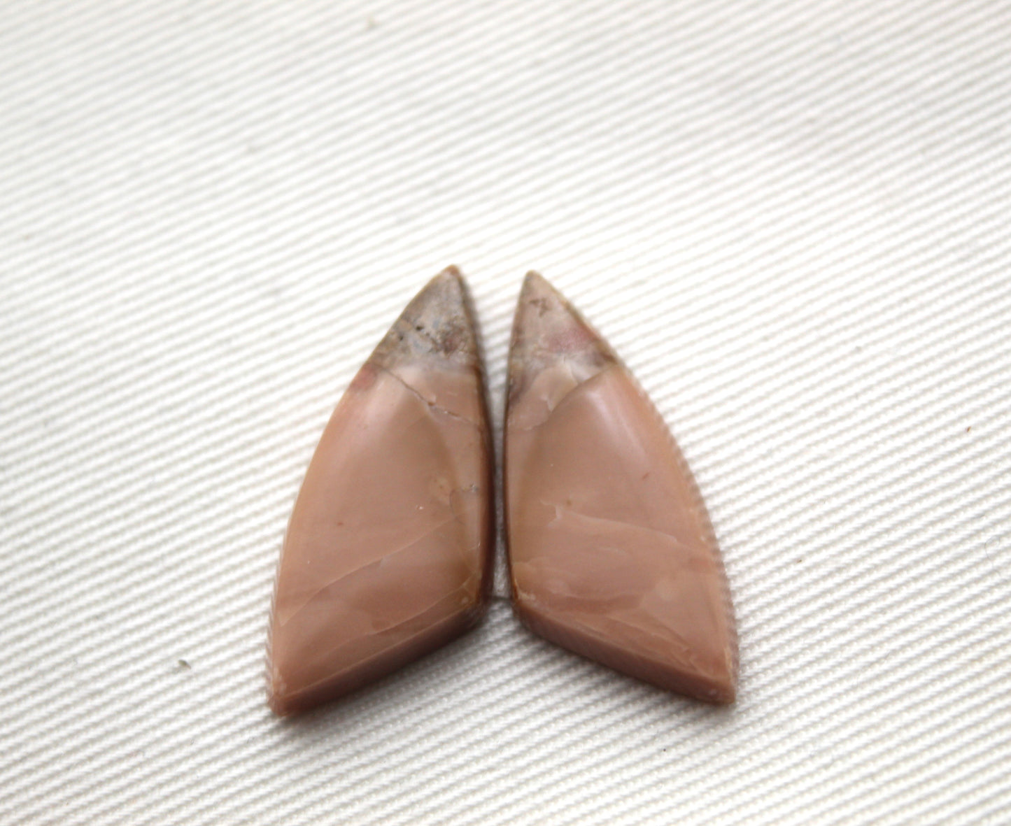 Indonesian Sunset Jasper Pair Cabochons Gemstone natural