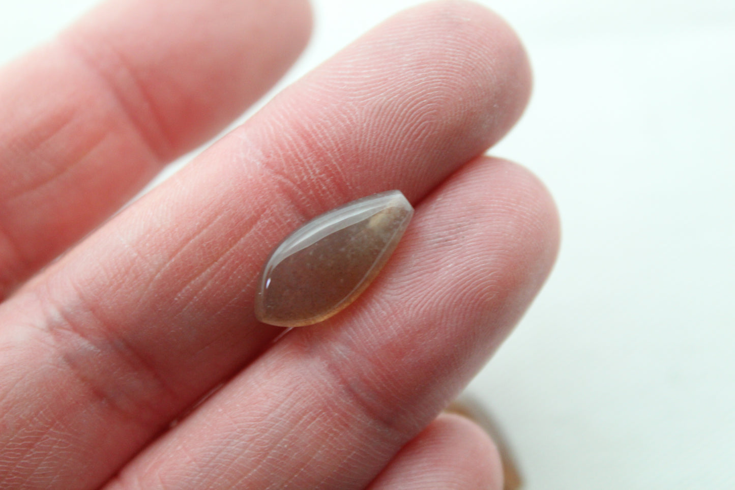 TWO Bloodstone Beads 8X16MM