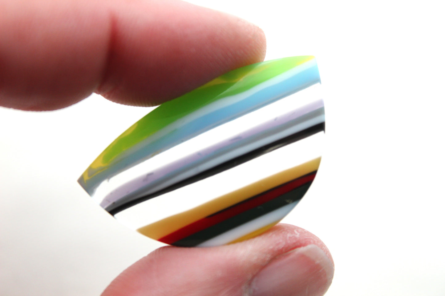 Surfite Cabochon multicolors clear