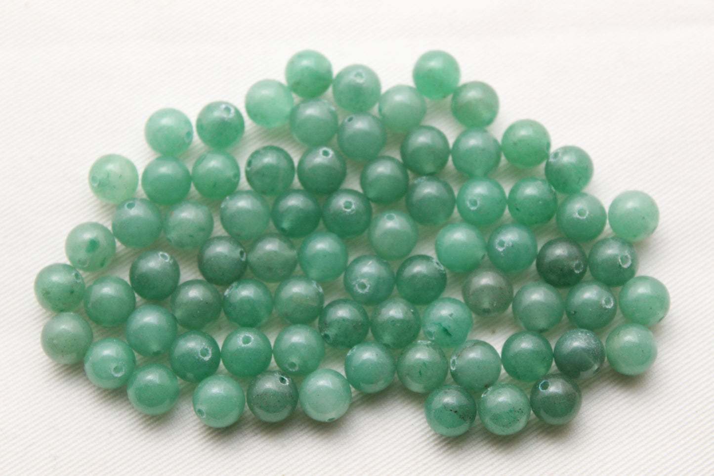 70 Natural Green Aventurine beads 8 MM