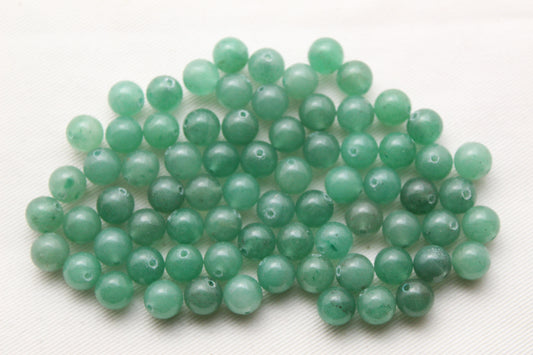 70 Natural Green Aventurine beads 8 MM