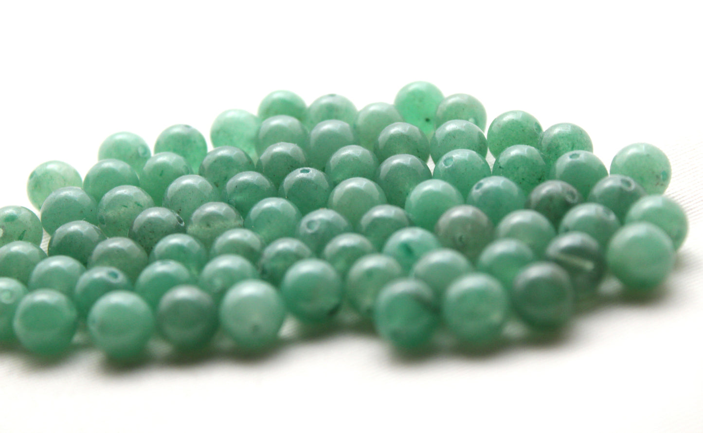 70 Natural Green Aventurine beads 8 MM