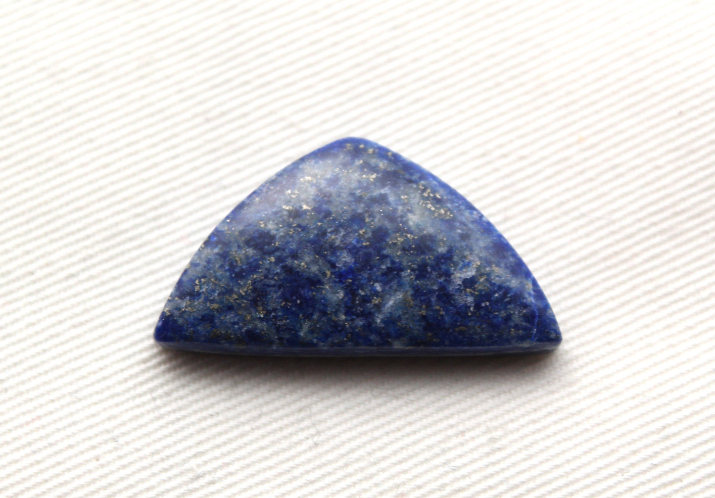Cabochon rectangle en Lapis-lazuli taille rose - P1840 - Gemme bleue