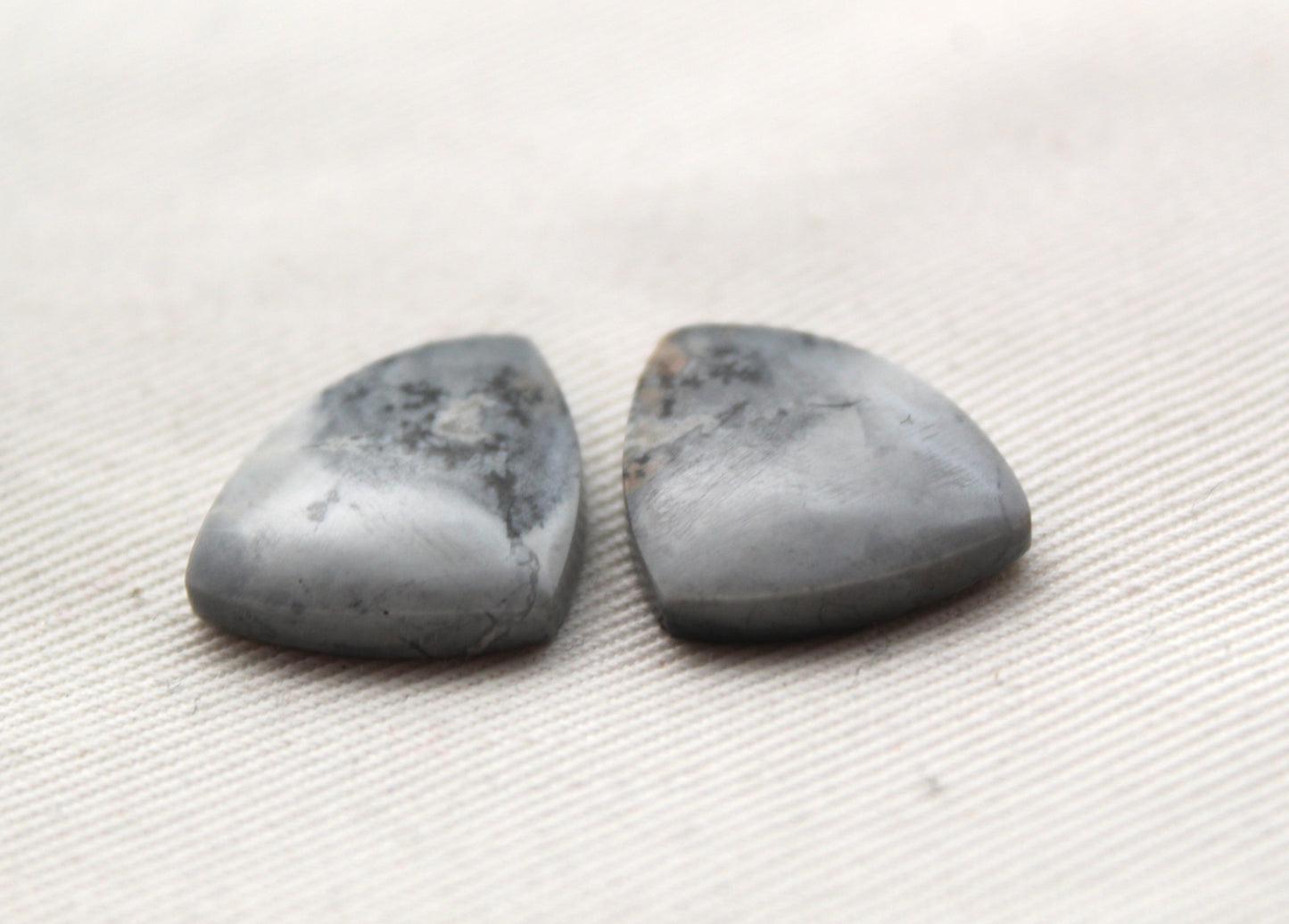 Small Maligano Jasper cabochons pair Gemstone