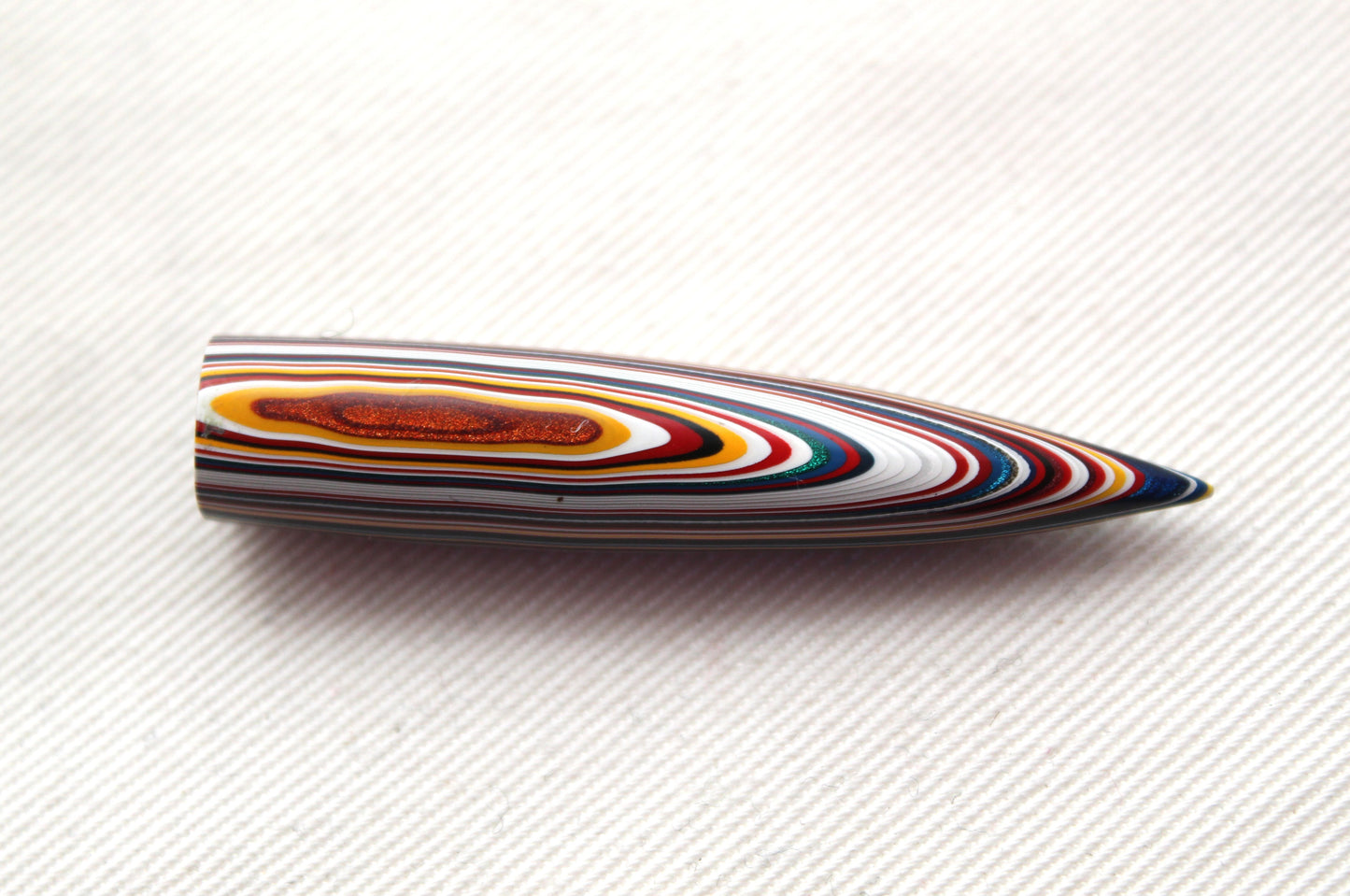 Fordite LARGE pendant shape 50MM UNDRILLED
