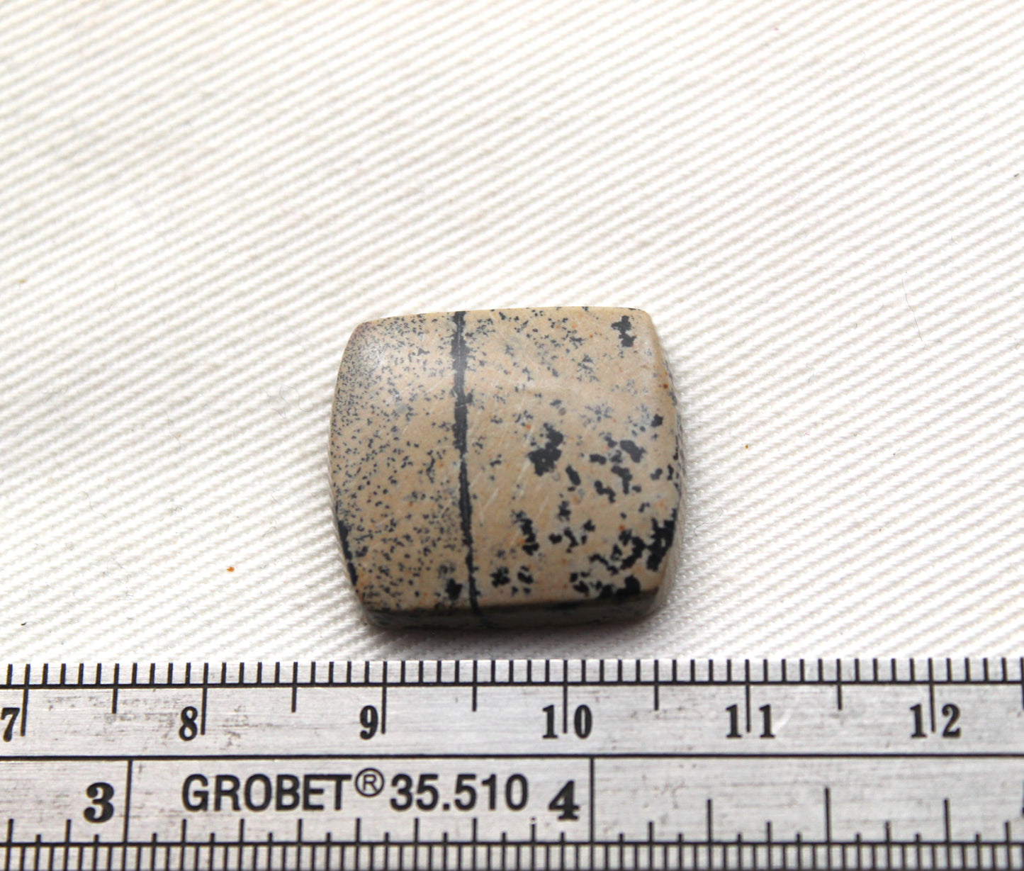 Dendritic Jasper Cabochon Gemstone rectangle